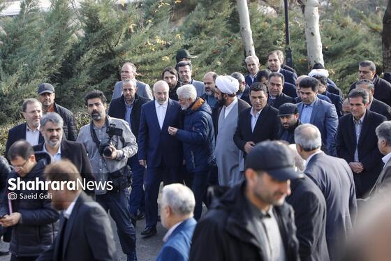 گزارش تصویری | افتتاح خانه کشتی طرقبه با حضور قالیباف، رئیس مجلس (۱۴ آذر ۱۴۰۴)