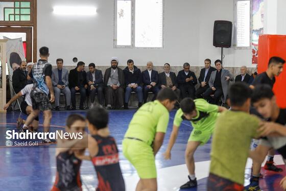 گزارش تصویری | افتتاح خانه کشتی طرقبه با حضور قالیباف، رئیس مجلس (۱۴ آذر ۱۴۰۴)