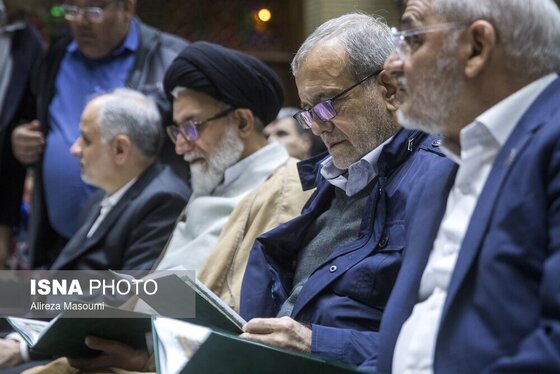 گزارش تصویری | مراسم یادبود درگذشتگان خانواده معاون رئیس‌جمهور