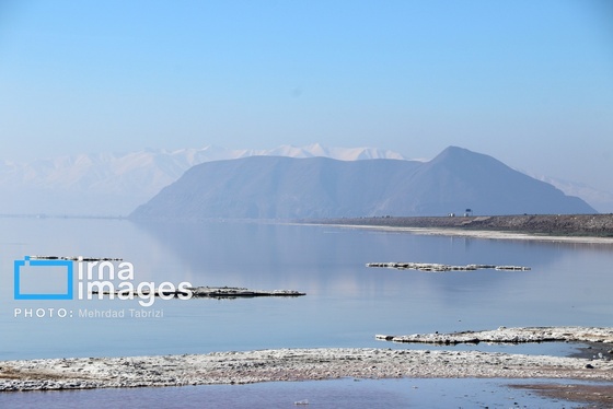 گزارش تصویری | افزایش ۴۰ سانتی تراز دریاچه ارومیه