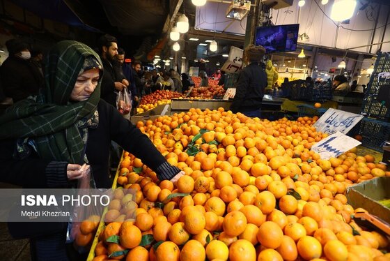 ایران زیباست | شب یلدا بازار همدان