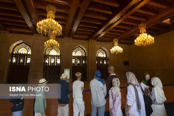 گزارش تصویری | مسجد بزرگ سلطان قابوس در عمان