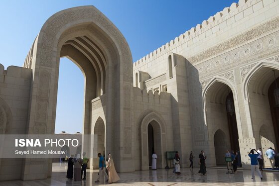 گزارش تصویری | مسجد بزرگ سلطان قابوس در عمان