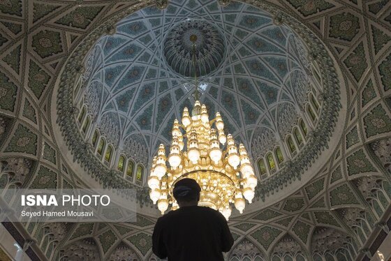 گزارش تصویری | مسجد بزرگ سلطان قابوس در عمان