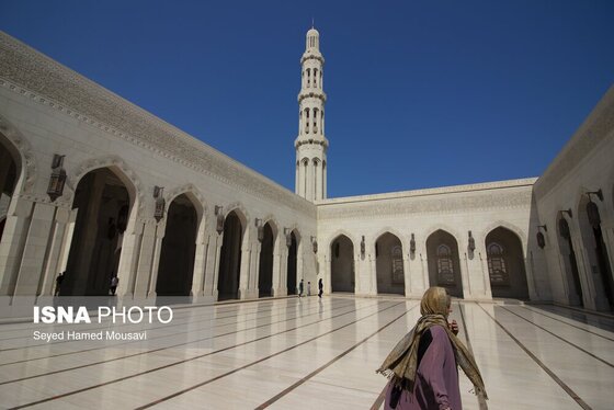 گزارش تصویری | مسجد بزرگ سلطان قابوس در عمان