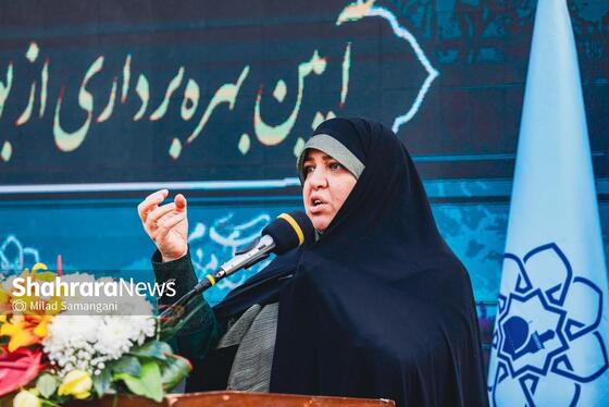گزارش تصویری | آیین افتتاح شانزدهمین بوستان بانوان شهر مشهد بانام شهربانوی صبا