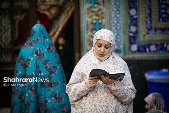 گزارش تصویری | اعتکاف بانوان در حرم امام رضا (ع)