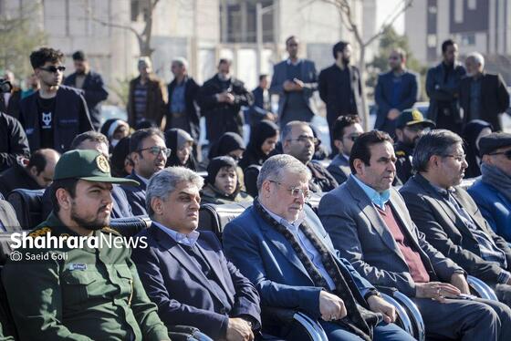 گزارش تصویری | آیین بهره‌برداری از بوستان «یاس نبی» مشهد