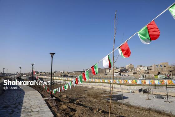 گزارش تصویری | آیین بهره‌برداری از بوستان «یاس نبی» مشهد