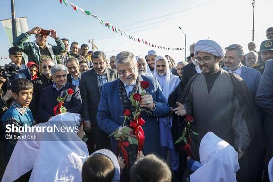 گزارش تصویری | آیین بهره‌برداری از بوستان «یاس نبی» مشهد