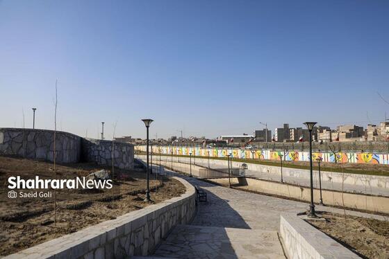 گزارش تصویری | آیین بهره‌برداری از بوستان «یاس نبی» مشهد