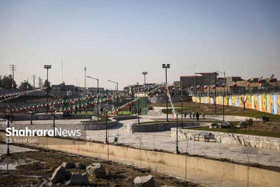 گزارش تصویری | آیین بهره‌برداری از بوستان «یاس نبی» مشهد