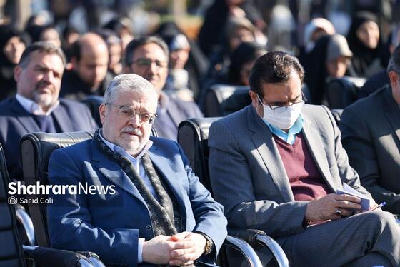 گزارش تصویری | آیین بهره‌برداری از بوستان «یاس نبی» مشهد
