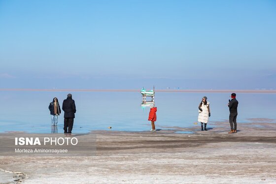 گزارش تصویری | بازگشت خشکی به دریاچه ارومیه
