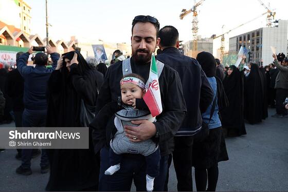 گزارش تصویری | مراسم تشییع پیکر شهدای مدافع امنیت در مشهد (۲۲ دی ۱۴۰۴) - ۴