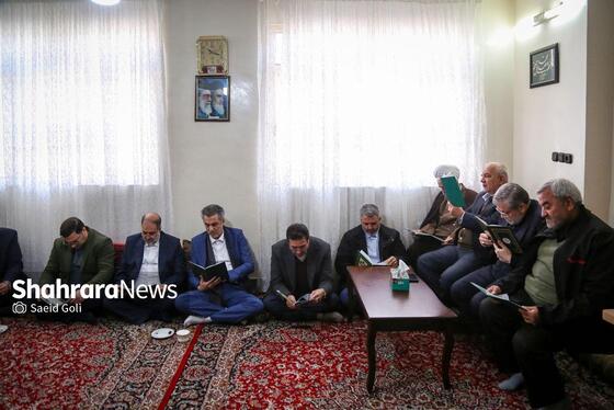 گزارش تصویری | دیدار شهردار مشهد مقدس با خانواده شهید «عیسی علیپور»