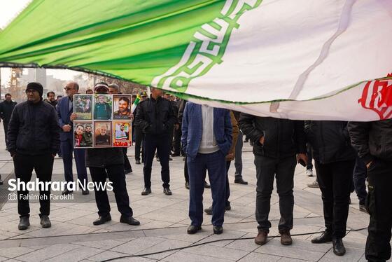گزارش تصویری | مراسم تشییع پیکر شهید «عیسی علیپور» از شهدای خدمت شهرداری مشهد ۲