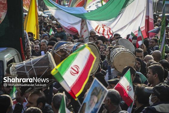 گزارش تصویری | مراسم تشییع پیکر مطهر شهید مدافع امنیت «مهدی ظریف» در مشهد ۲