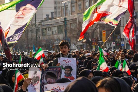 گزارش تصویری | مراسم تشییع پیکر مطهر شهید مدافع امنیت «مهدی ظریف» در مشهد ۳