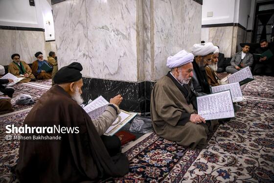 گزارش تصویری | مراسم ترحیم مرحوم آیت‌الله محمدهادی عبدخدایی در حرم مطهر رضوی