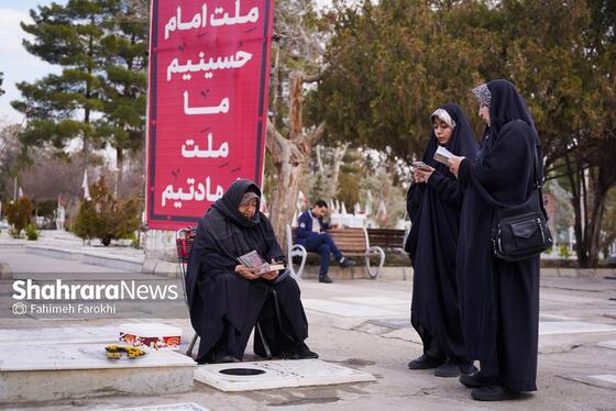 گزارش تصویری | آیین سنتی «چراغ برات» در بهشت‌رضا(ع) مشهد (بهمن ۱۴۰۴)