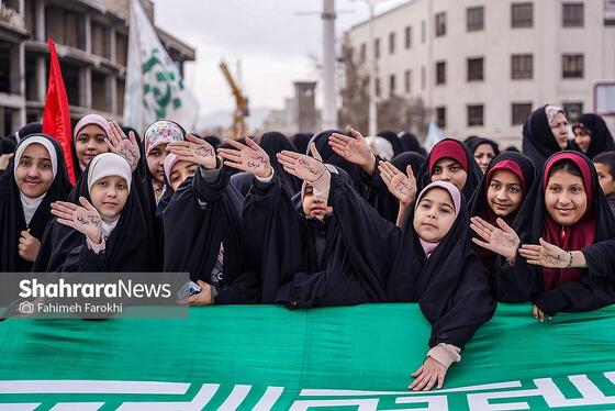 گزارش تصویری | اجتماع عظیم منتظران ظهور در مشهد ۱