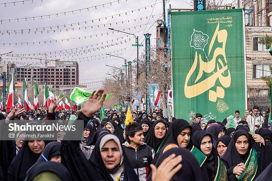 گزارش تصویری | اجتماع عظیم منتظران ظهور در مشهد ۱