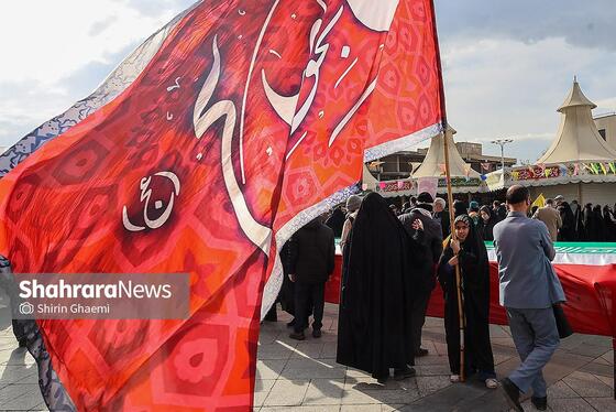 گزارش تصویری | اجتماع عظیم منتظران ظهور در مشهد ۲