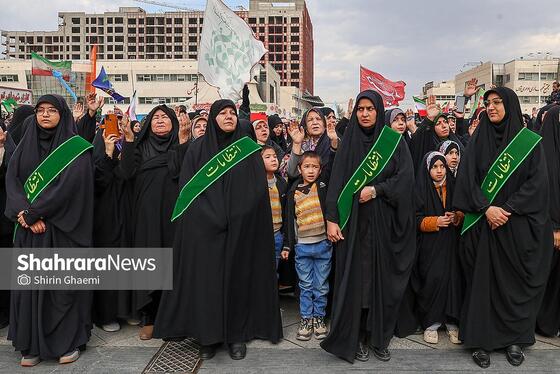گزارش تصویری | اجتماع عظیم منتظران ظهور در مشهد ۲