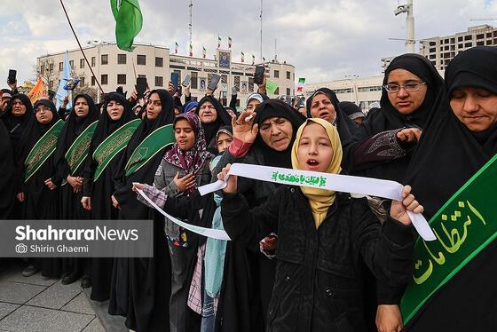 گزارش تصویری | اجتماع عظیم منتظران ظهور در مشهد ۲