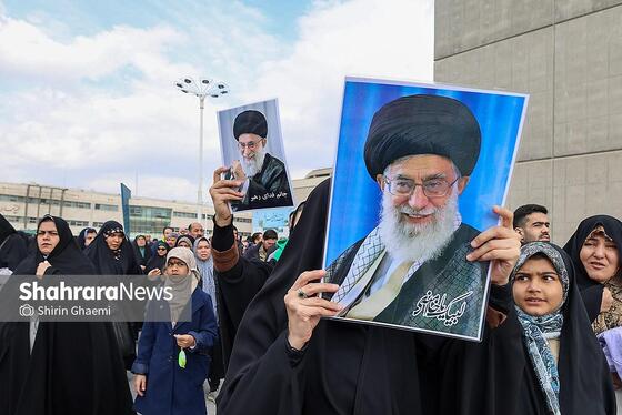 گزارش تصویری | اجتماع عظیم منتظران ظهور در مشهد ۲