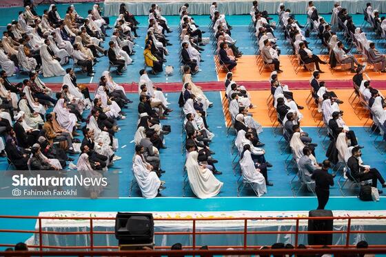 گزارش تصویری | جشن بزرگ ازدواج ۱۵۰۰ زوج دانشجوی خراسان رضوی