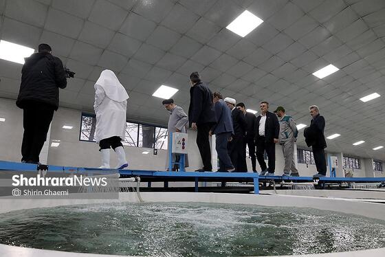 گزارش تصویری | بهره برداری از واحد بزرگ پرورش ماهی در شاندیز