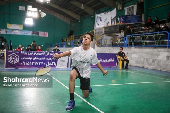 گزارش تصویری | مسابقه بدمینتون پرتو نیروی روشا و چادرملو اردکان