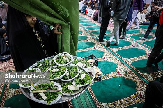 گزارش تصویری | افطاری ساده، مسجد المنتظر