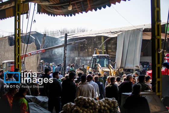 گزارش تصویری | سقوط بالگرد ارتش در «درچه» اصفهان