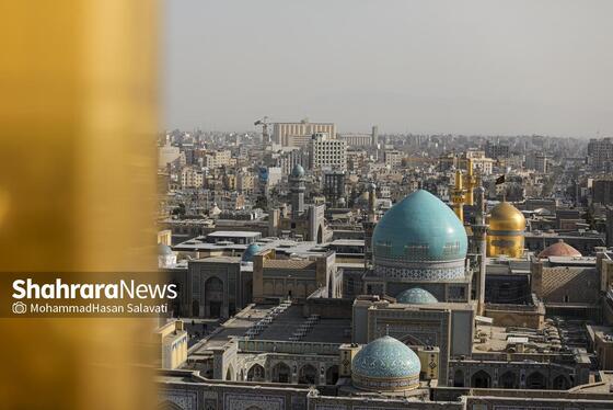 گزارش تصویری | عزاداری شهادت رهبر معظم انقلاب اسلامی، در حرم امام‌رضا(ع) - ۱