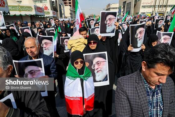 گزارش تصویری | عزاداری شهادت رهبر معظم انقلاب اسلامی در میدان شهدا مشهد