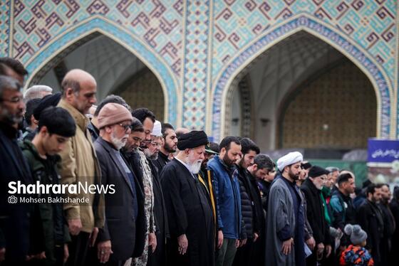 گزارش تصویری | مراسم تشییع پیکر ۸ شهید اقتدار ایران اسلامی در مشهد (۱۳ اسفند ۱۴۰۴)