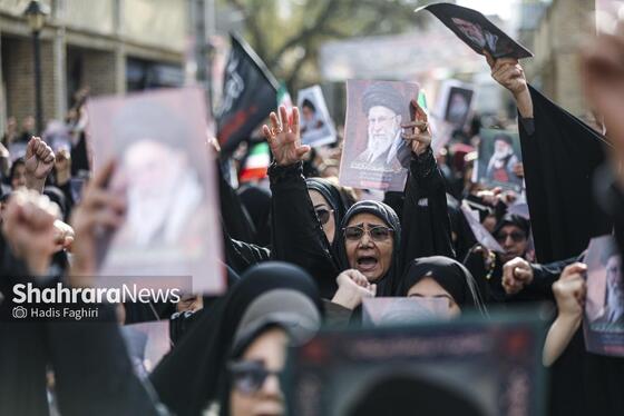 گزارش تصویری | اجتماع مهاجران افغانستانی در سوگ امام امت در محله گلشهر مشهد