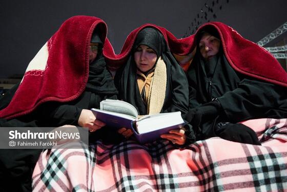 گزارش تصویری | مراسم احیای شب ۲۱ رمضان ۱۴۰۴ در خیابان‌های مشهد - ۲