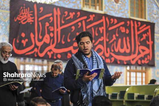 گزارش تصویری | مراسم احیای دومین شب قدر در حرم مطهر امام رضا (ع)