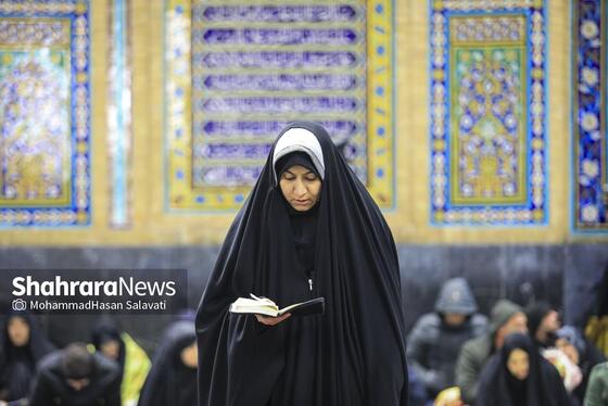 گزارش تصویری | مراسم احیای دومین شب قدر در حرم مطهر امام رضا (ع)