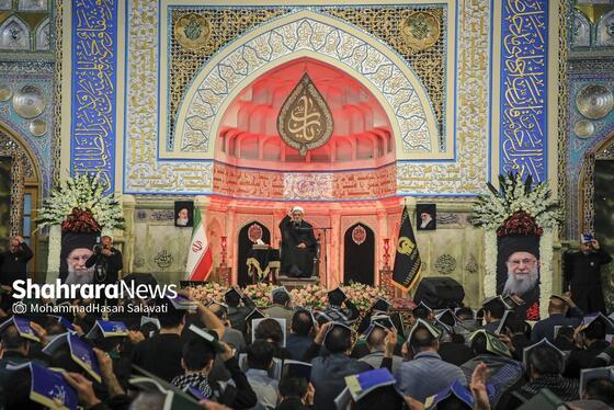 گزارش تصویری | مراسم احیای دومین شب قدر در حرم مطهر امام رضا (ع)