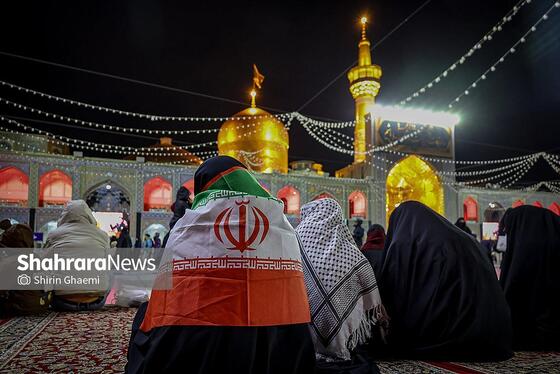 گزارش تصویری | مراسم احیای دومین شب قدر در حرم مطهر امام رضا (ع) -۲