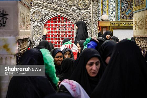 گزارش تصویری | مراسم احیای دومین شب قدر در حرم مطهر امام رضا (ع) -۲