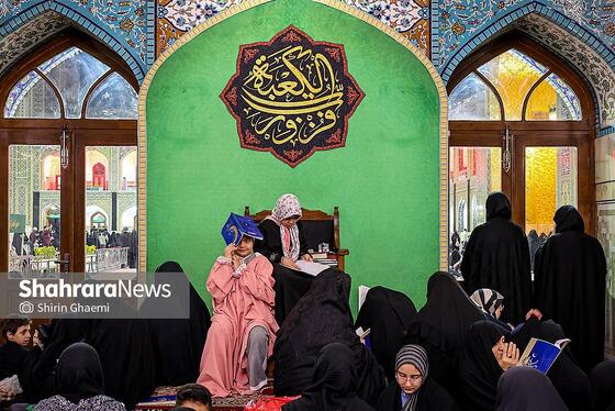 گزارش تصویری | مراسم احیای دومین شب قدر در حرم مطهر امام رضا (ع) -۲