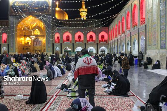 گزارش تصویری | مراسم احیاء شب بیست‌وسوم ماه مبارک رمضان در حرم امام‌رضا(ع)