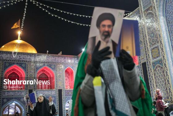 گزارش تصویری | مراسم احیاء شب بیست‌وسوم ماه مبارک رمضان در حرم امام‌رضا(ع)
