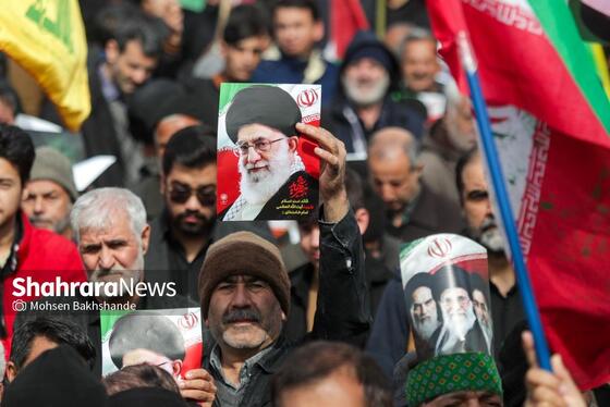 گزارش تصویری | راهپیمایی روز قدس ۱۴۰۴ در مشهد-۱
